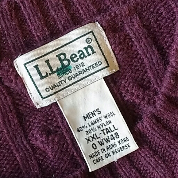 L.L.Bean Mens sweather - Picture 2 of 3